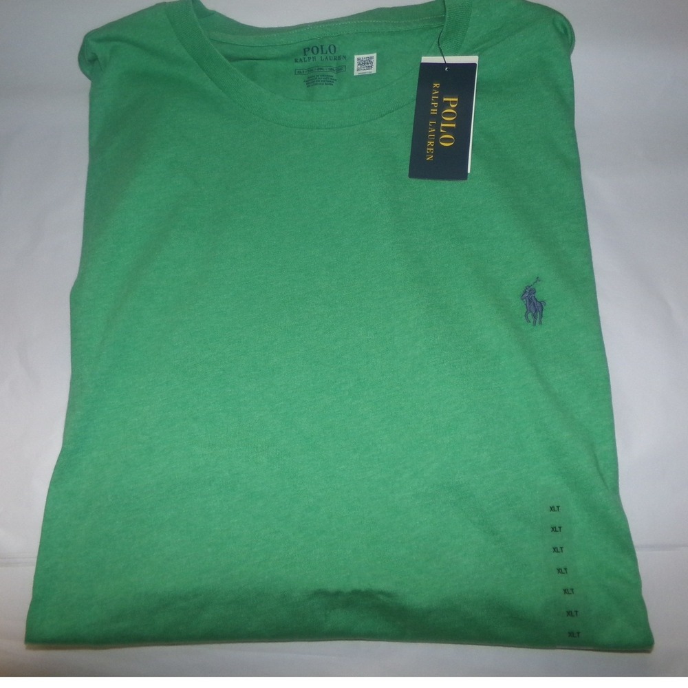 Polo Ralph Lauren Mens XL Tall T-Shirt Green Heather NWT